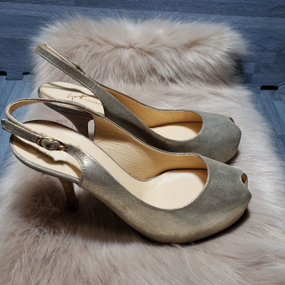 Giuseppe Zanotti Gold heel  Pumps Shoes